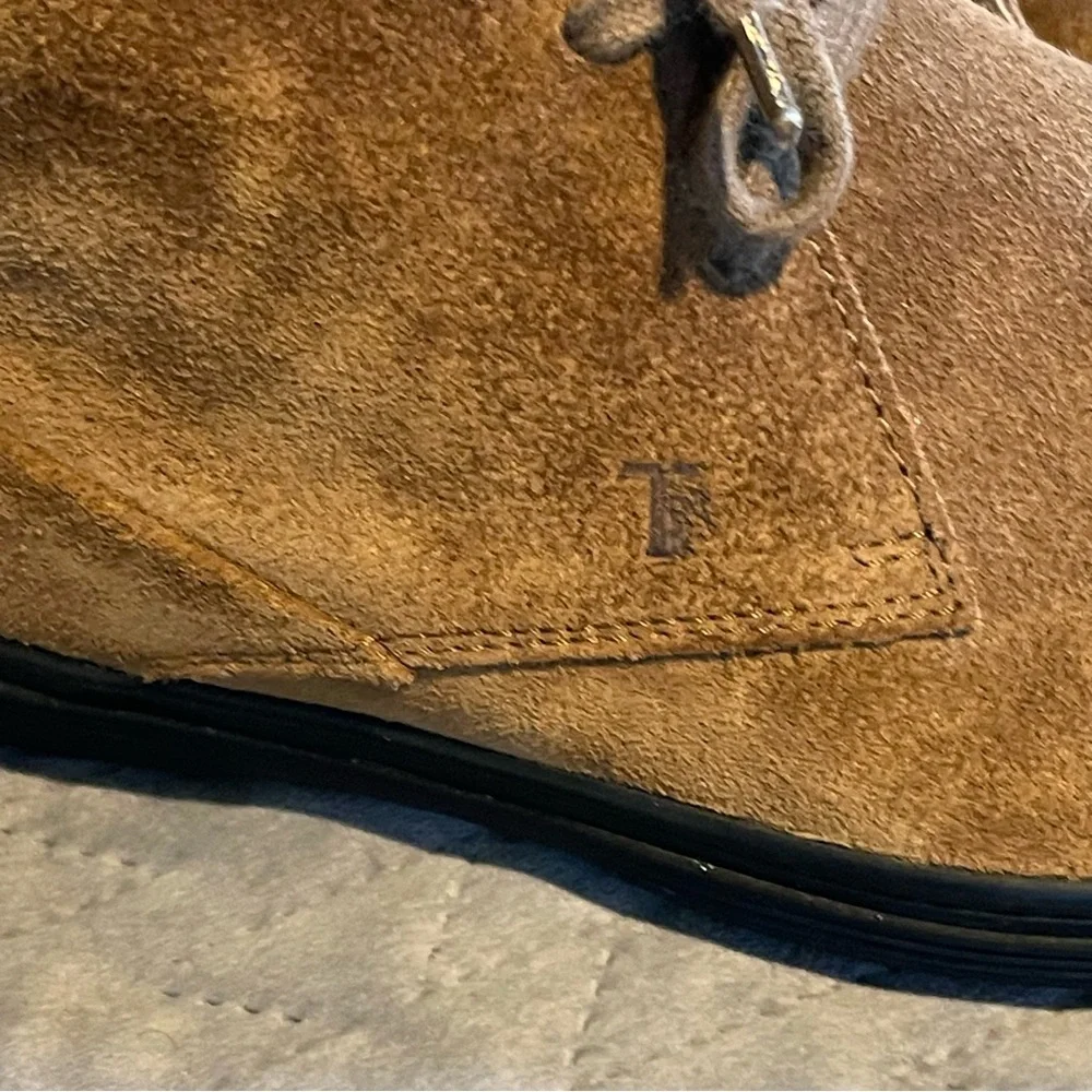 Tod’s shoes‎ mens 7 pre-owned condition tan